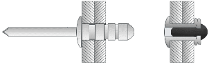 aluminium body multigrip rivet