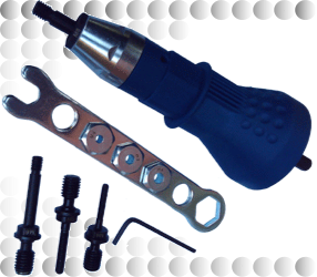 rivnut-tool rivet-nut tool nut_riveter_adapter nut_riveter_adaptor nut_rivet_kit